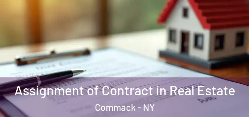  Assignment of Contract in Real Estate Commack - NY